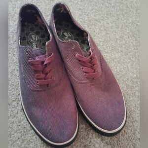 Sperry Top Sider Purple Corduroy Sneakers, Men's Size 11